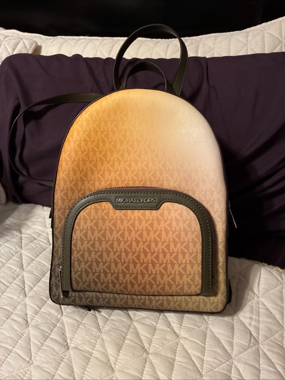 Michael kors ladies ombre medium Jaycee backpack - Picture 2 of 9